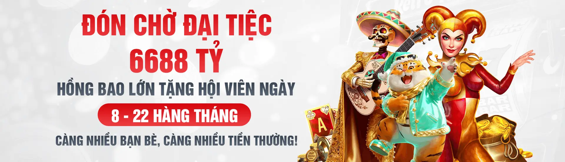 Ao8806 Đại tiệc tiền thưởng lên đến 6688 tỷ ngày 8 hàng tháng